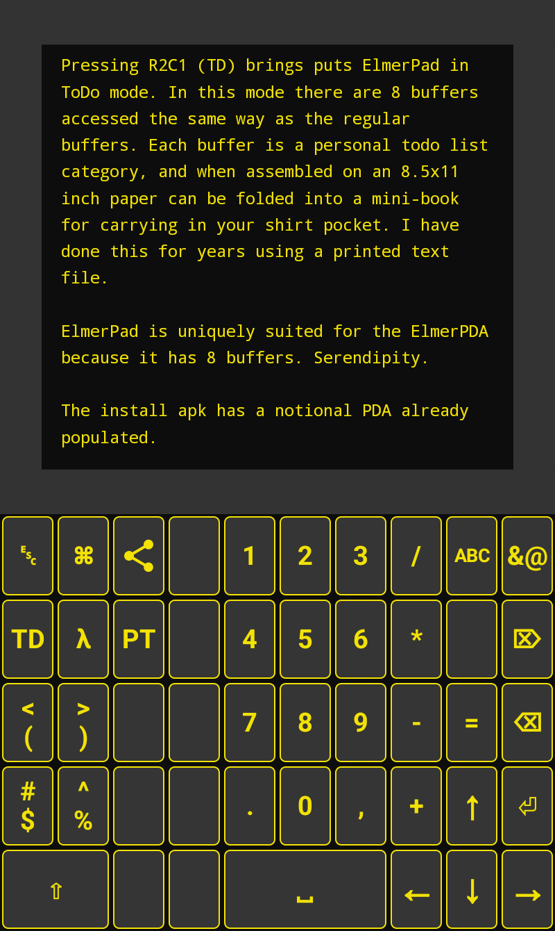 ElmerPad screenshot