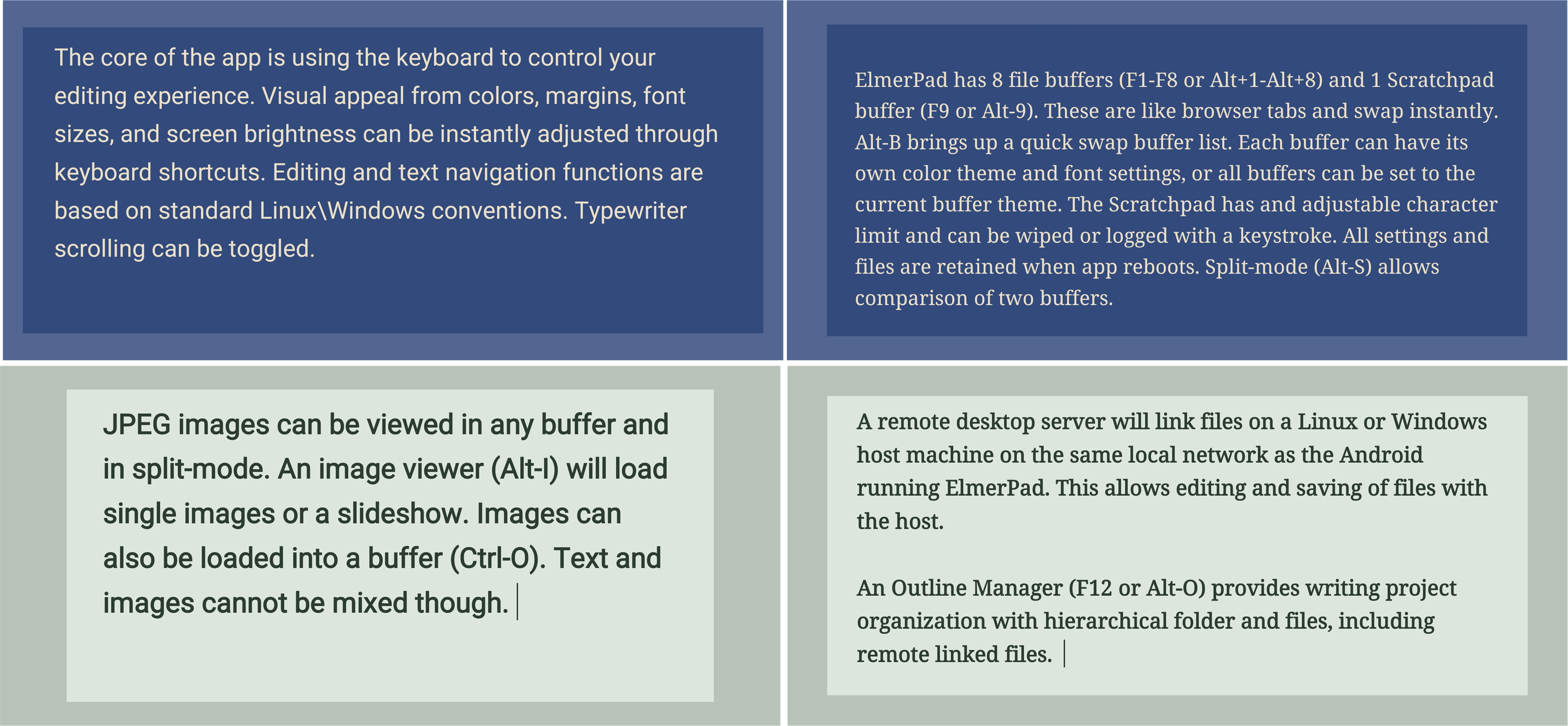 DOSwriter screenshot