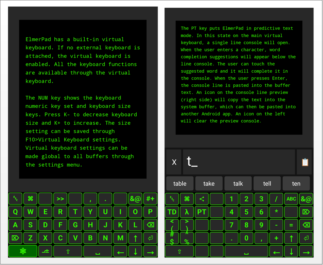 DOSwriter screenshot